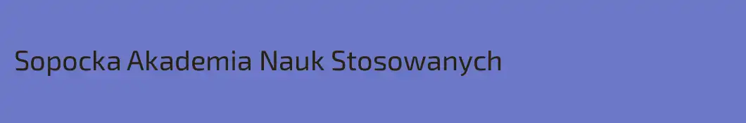 Sopocka Akademia Nauk Stosowanych